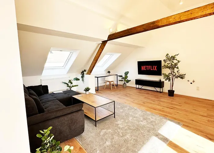 Appartement Suite-apartment Zentral In Mit Hohen Decken *